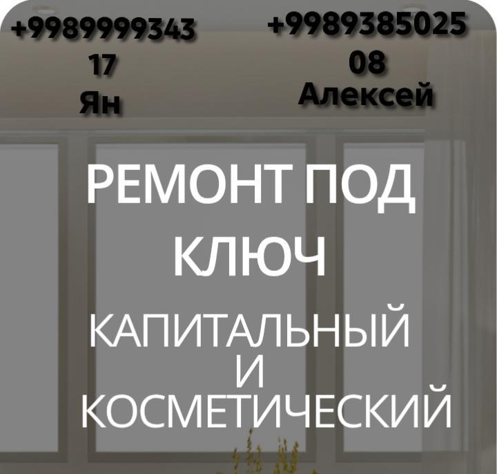 Малярные работы в Ташкент — Ремонт квартир под ключ